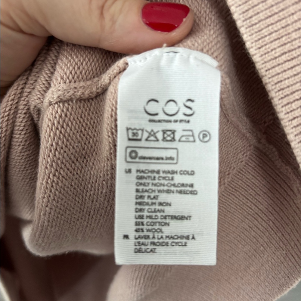 COS Ribbed Crewneck Sweater - - Picture 5 of 8
